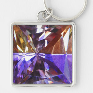 Gemstone keychain