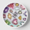 Gemstone Lovers Wall Clock