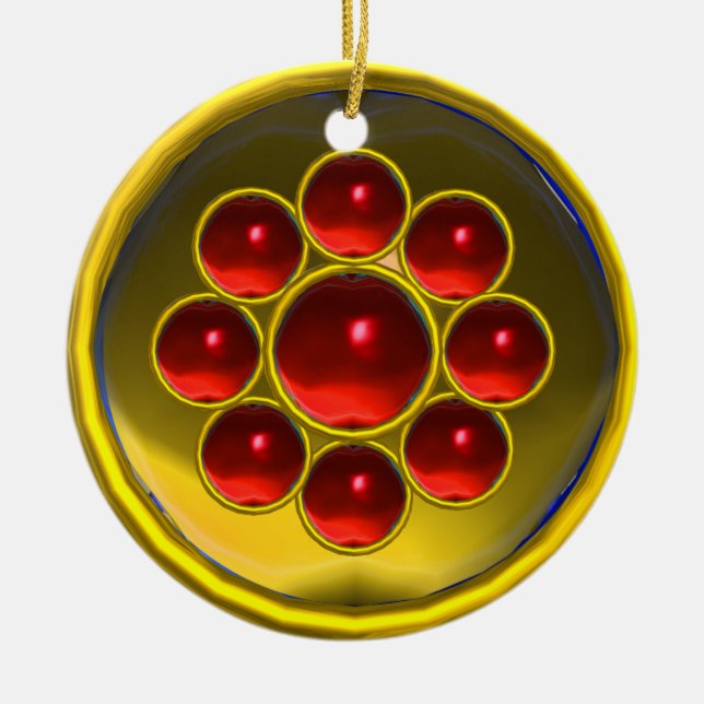 GEMSTONE MON CERAMIC ORNAMENT (Front)