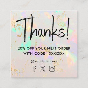 gemstone opal discount card