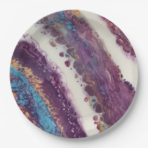 Gemstone Paper Plates
