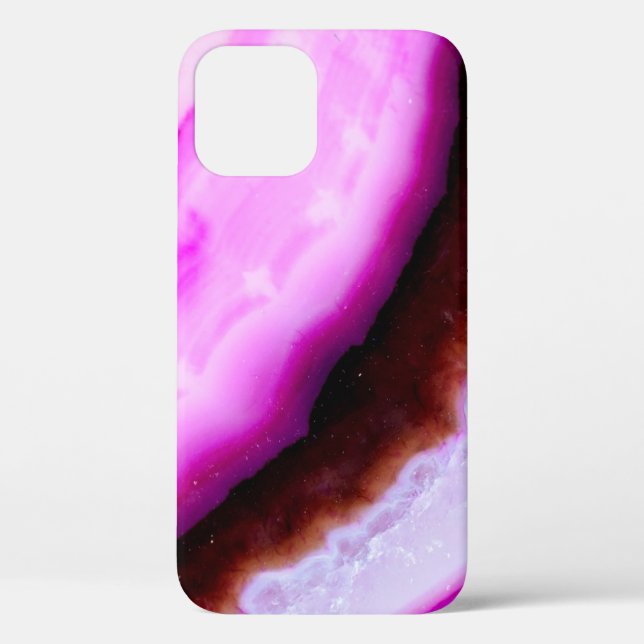 Gemstone Series - Agate in Purple Case-Mate iPhone Case-Mate iPhone Case (Back)