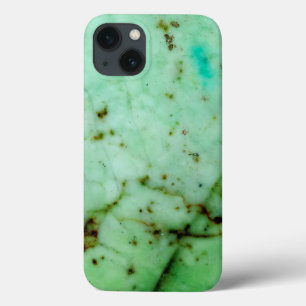 Gemstone Series - Green Jade Design iPhone 13 Case