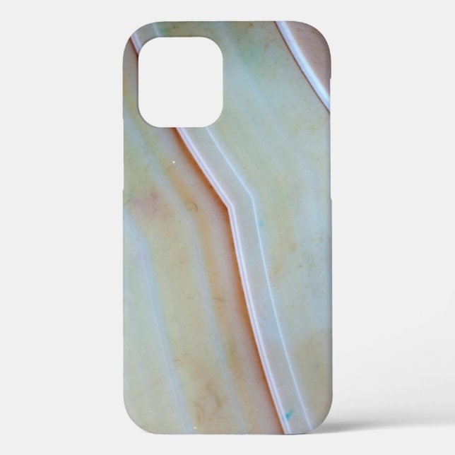 Gemstone Series - Polished Agate Case-Mate iPhone Case (Back)