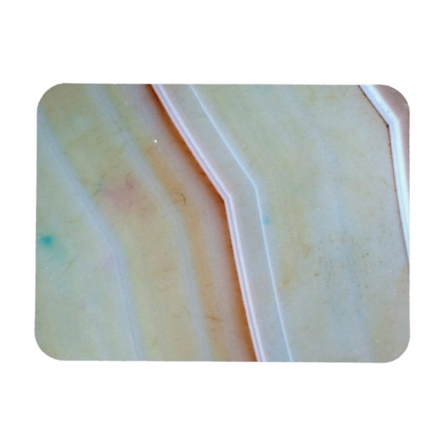 Gemstone Series - Polished Agate Magnet (Horizontal)