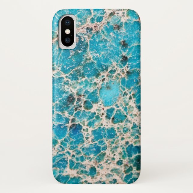 Gemstone Series - Vintage Turquoise Case-Mate iPhone Case (Back)