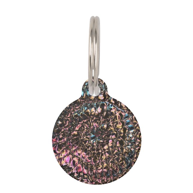 Gemstone Spiral Pet Tag (Back)