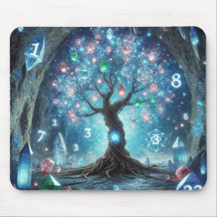 Gemstone Tree of Life Mouse Pad