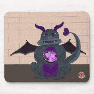 Gemstones and Dragons February Mousepad