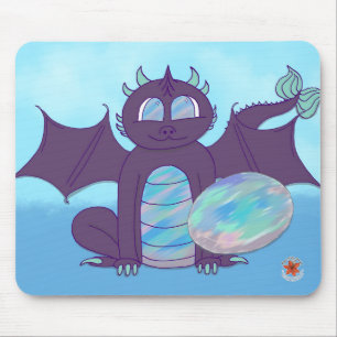 Gemstones and Dragons October Mousepad