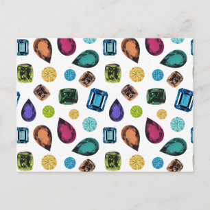 Gemstones Postcard