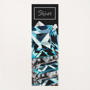 Gemstones Topaz - Yoga Mat