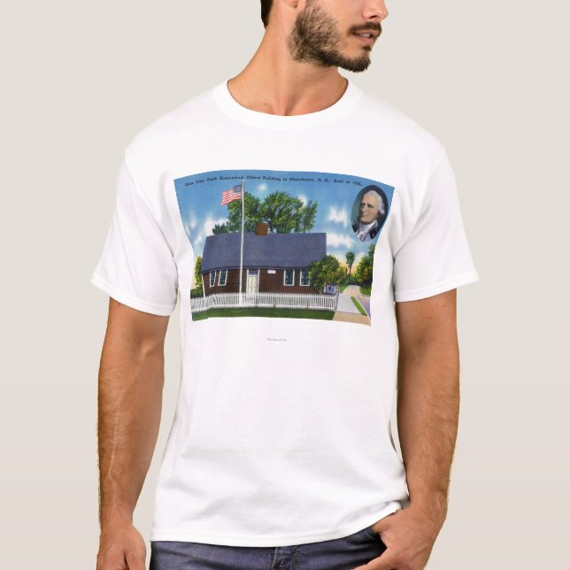 Gen John Stark Homestead T-Shirt (Front)