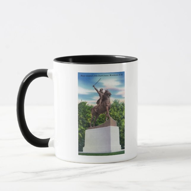 Gen John Stark Statue View Mug (Left)