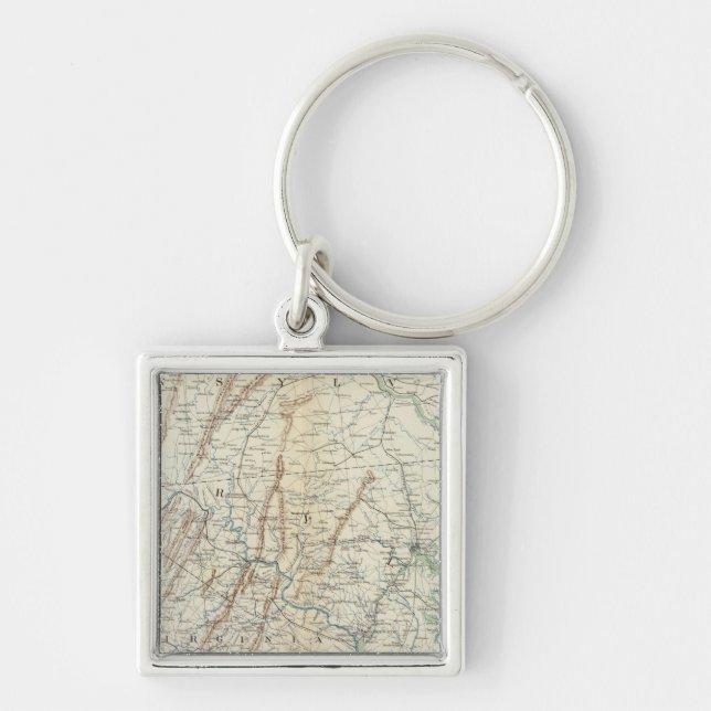 Gen map I Key Ring (Front)
