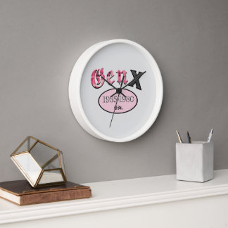 Gen X 1965-1980 Clock