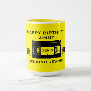Gen X 40th Birthday Mug