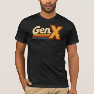 Gen X Logo - Retro T-Shirt