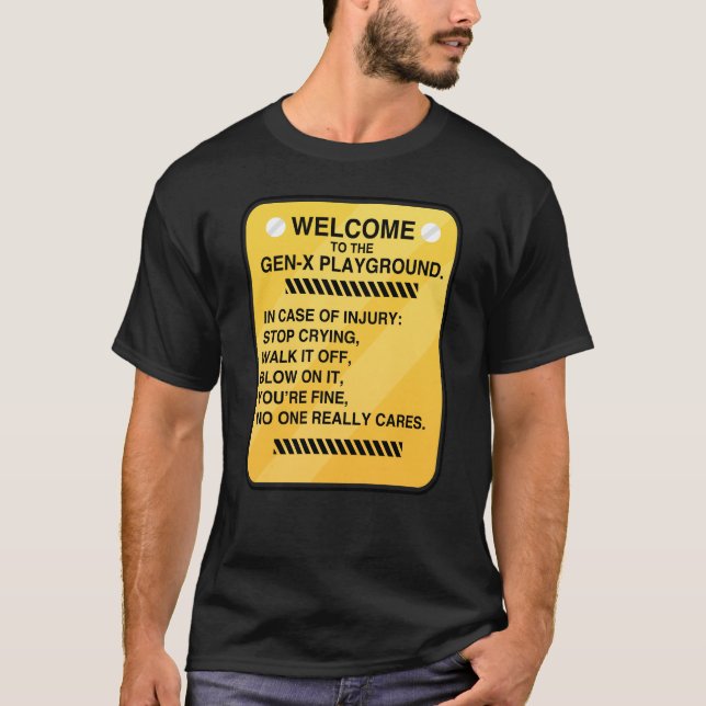 Gen X Playground Men's Generation X Playground T-Shirt (Front)