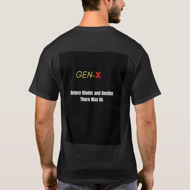 GEN-X Series T-Shirt (Back)
