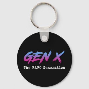 Gen X - The FAFO Generation Key Ring