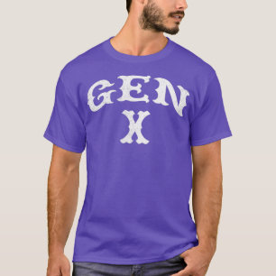 Gen X Vintage Generation 60s 70s 80s T-Shirt