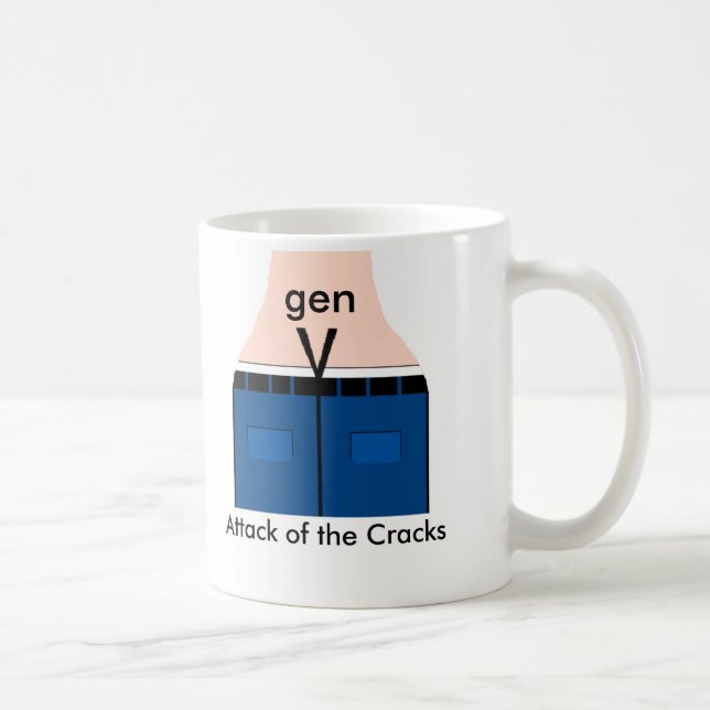 Gen Y - Butt Crack Mug (Right)