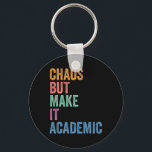 Gen Z Alpha Back To School Chaos But Make It Acade Key Ring<br><div class="desc">Gen Z Alpha Back To School Chaos But Make It Academic</div>