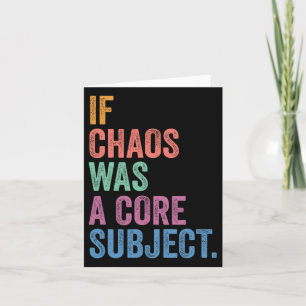 Gen Z Alpha Back To School If Chaos Was A Subject Card