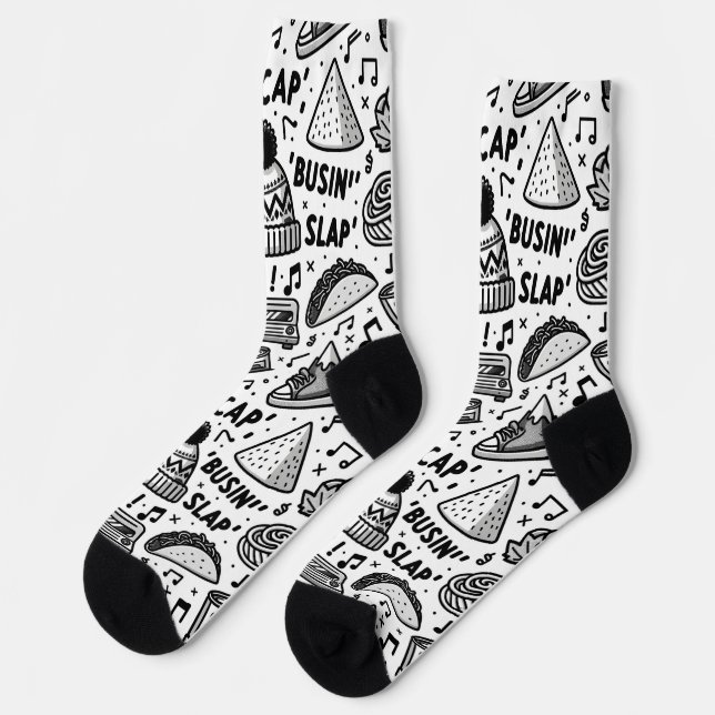 Gen Z Lingo Socks (Left)