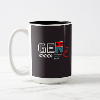 Gen Z Rizz streetwear Trendy Urban Fashion Two-Tone Coffee Mug