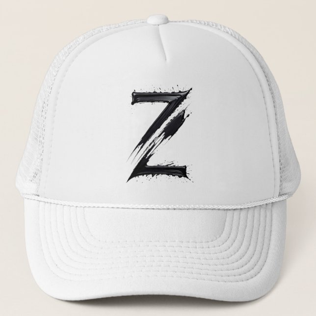 Gen Z Trucker Hat - Trendy Baseball Cap Style (Front)