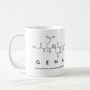 Gena peptide name mug