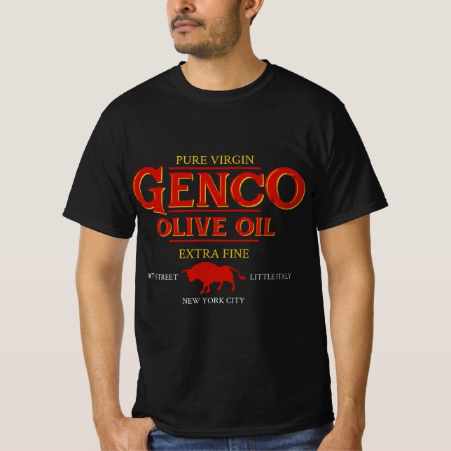 Genco Olive Oil Little Italy New York City  T-Shirt (Front)