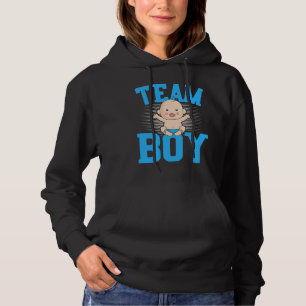 Gender Announcement  Team Boy Baby Party Reveal Pr Hoodie