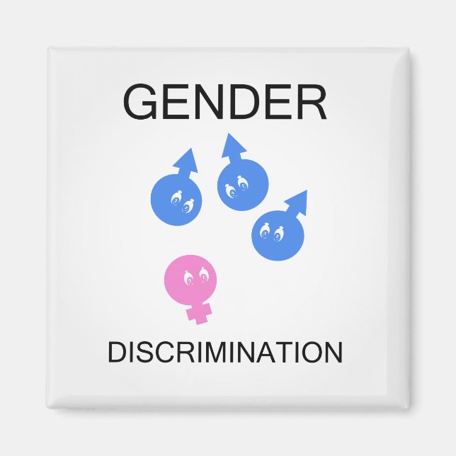 Gender discrimination magnet (Front)