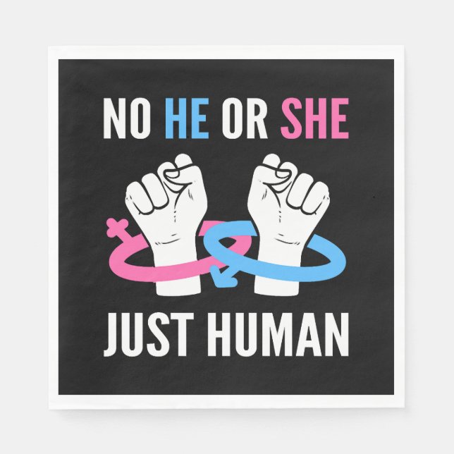 Gender Equality Gender Equality Defender Napkin (Front)