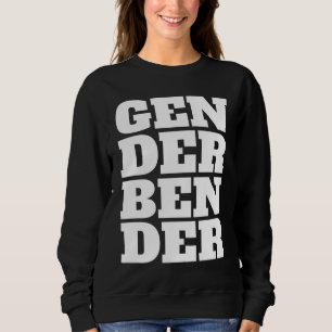 Gender Fluid Genderless Non Binary Pride Gender Be Sweatshirt