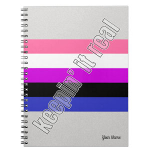 Gender Fluid Pride Notebook