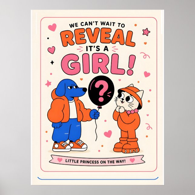 gender girl poster (Front)