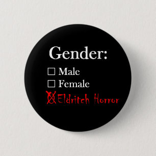 Gender Identity 6 Cm Round Badge
