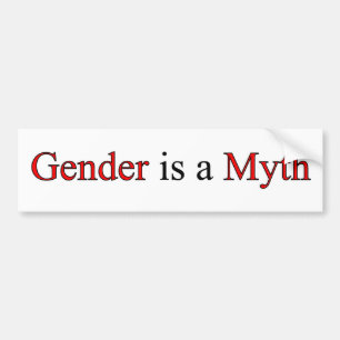 Gender is a Myth Bumper Sticker