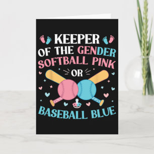 Gender Keeper Of The Gender Softll Pink Or Sell Bl Card