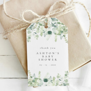 Gender Neutral Baby Shower Favour Tags