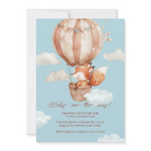 Gender Neutral Baby Shower Invitation 