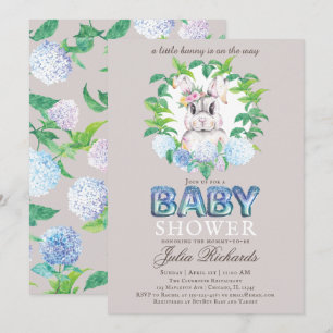 Gender neutral Easter baby shower Invitation