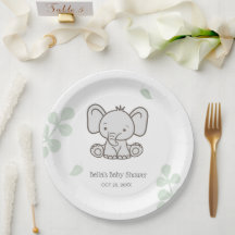 Gender Neutral Elephant Baby Shower