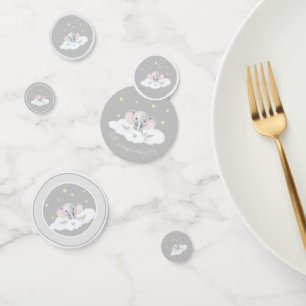 Gender Neutral Elephant Baby Shower Party Decor Confetti