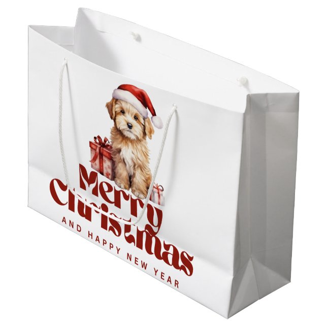 gender neutral,gift bag,cut,for kids,christmas large gift bag (Front Angled)