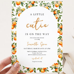 Gender Neutral Little Cutie Baby Shower Invitation